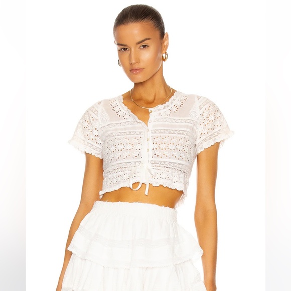 Love shack fancy Farley top size small - Picture 1 of 4